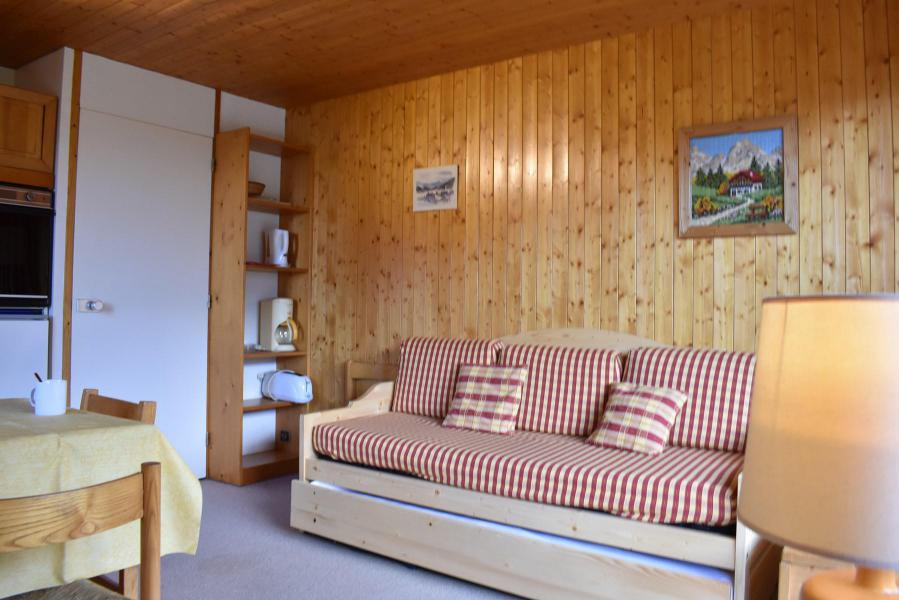 Rent in ski resort 2 room apartment 4 people (10) - Résidence le Genèvrier - Méribel - Living room
