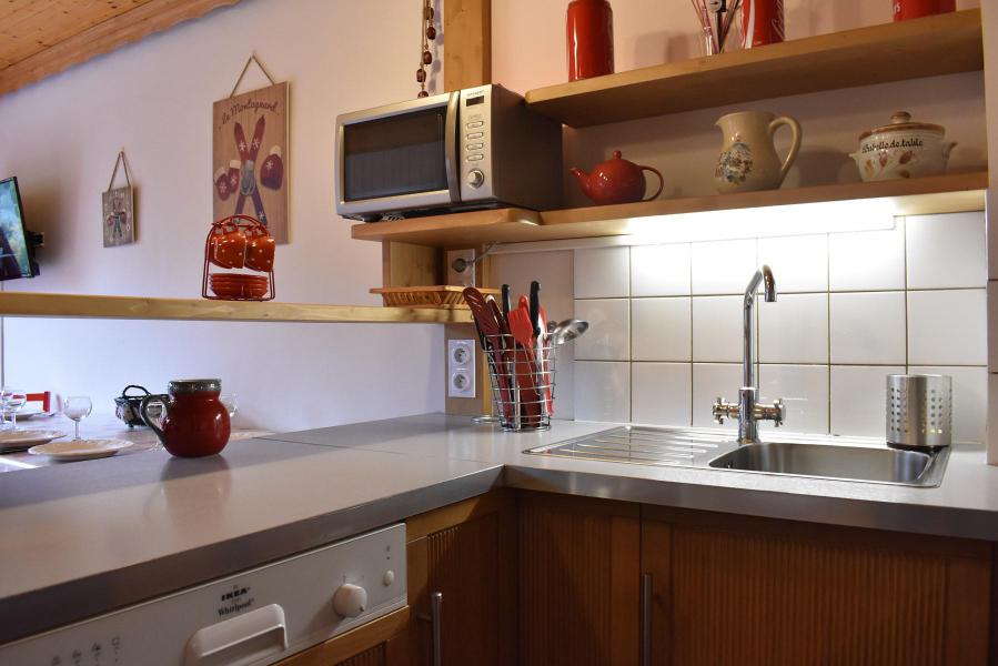 Alquiler al esquí Apartamento dúplex 3 piezas 6 personas (031) - Résidence le Genèvrier - Méribel - Kitchenette