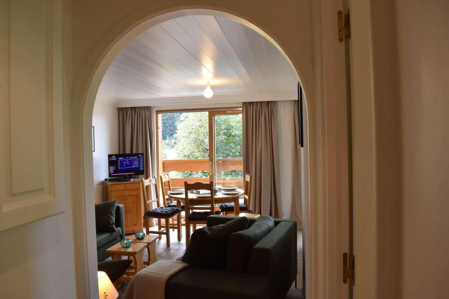 Ski verhuur Appartement 3 kamers 6 personen (01) - Résidence le Grand Duc - Méribel - Woonkamer