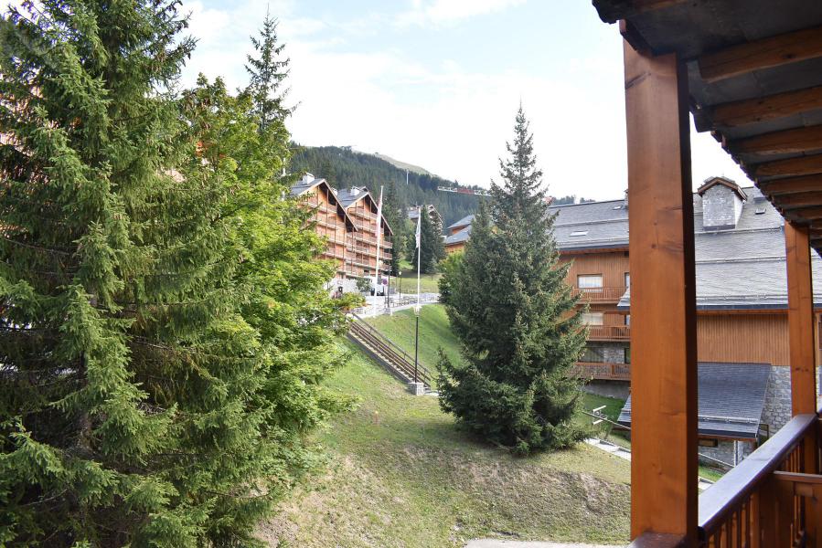 Rent in ski resort Studio 3 people (202) - Résidence le Grand-Sud - Méribel - Balcony
