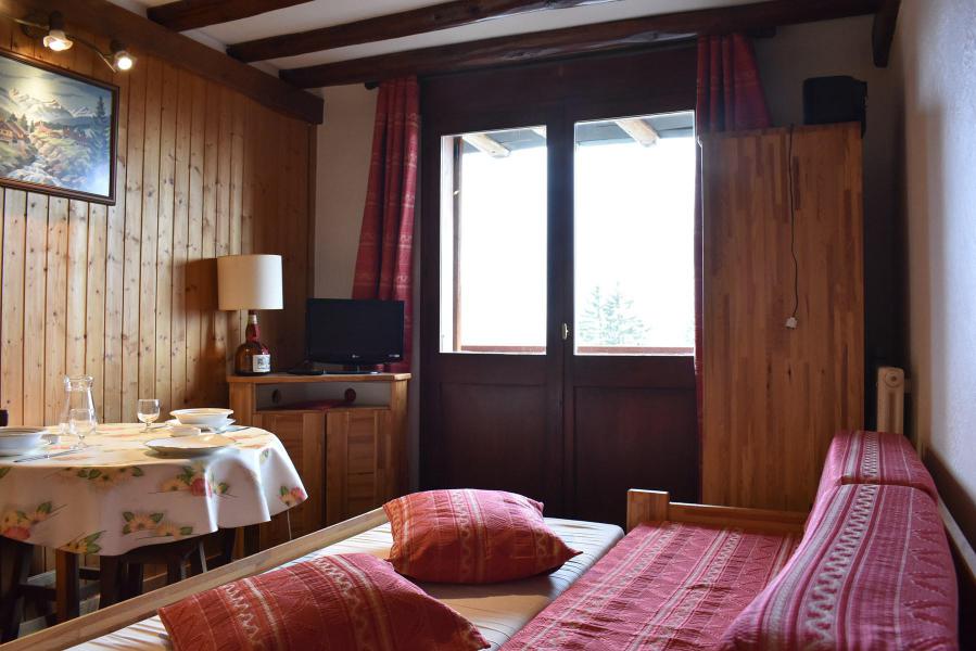 Rent in ski resort Studio 4 people (113) - Résidence le Grand-Sud - Méribel - Living room
