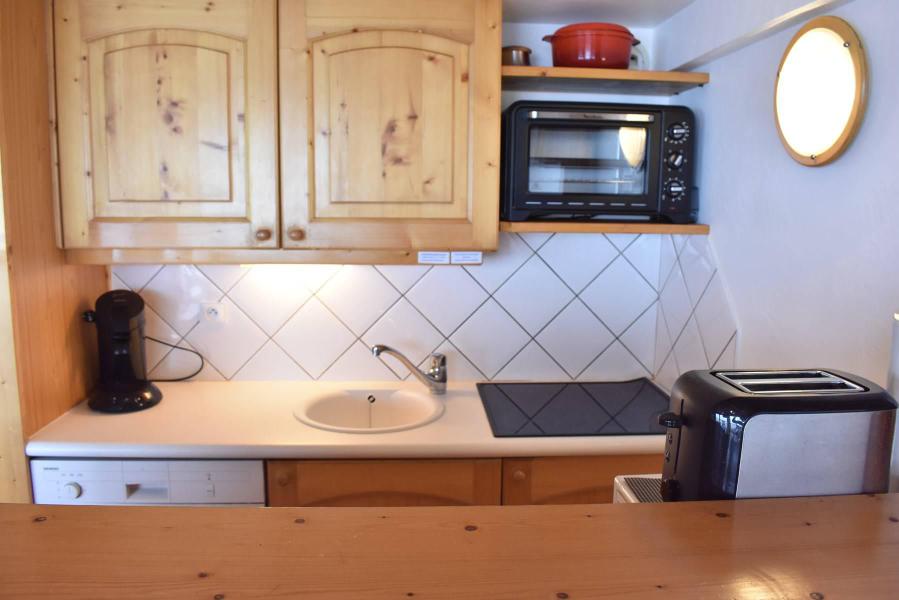 Wynajem na narty Apartament duplex 2 pokojowy 6 osób (85) - Résidence le Pétaru - Méribel - Aneks kuchenny