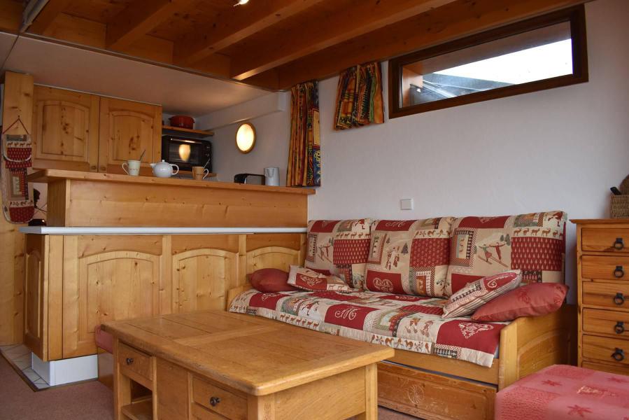 Ski verhuur Appartement duplex 2 kamers 6 personen (85) - Résidence le Pétaru - Méribel - Woonkamer