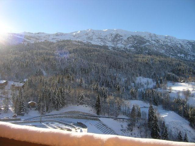 Location au ski Résidence le Pétaru - Méribel - Terrasse