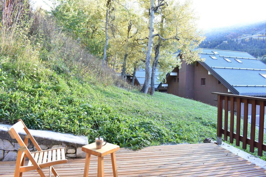 Skiverleih Studio für 4 Personen (23) - Résidence le Plan du Moulin - Méribel - Terrasse