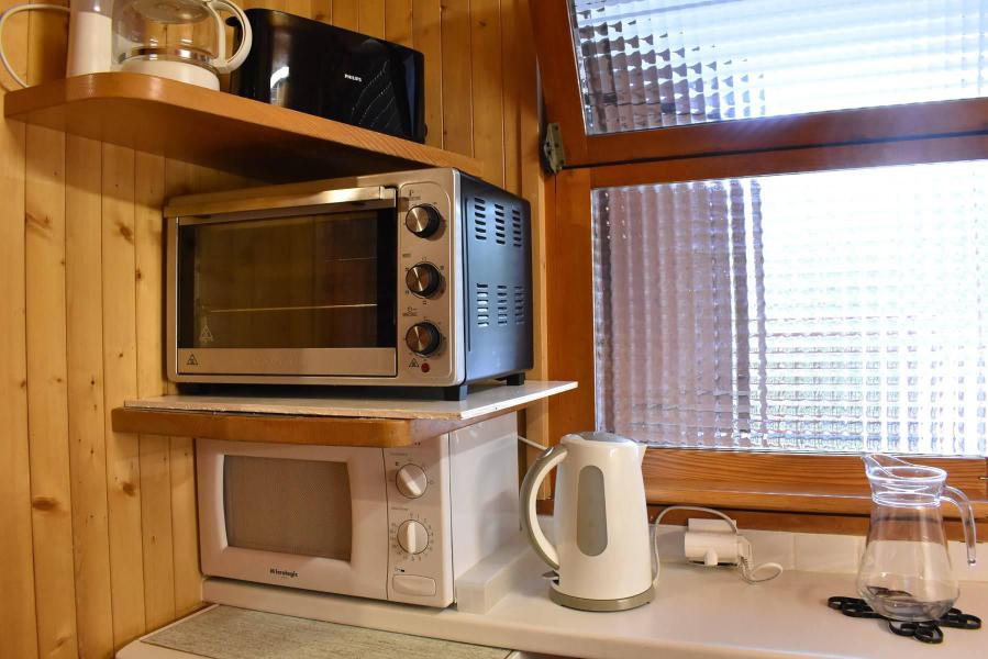 Alquiler al esquí Apartamento 3 piezas para 6 personas (17) - Résidence le Plein Sud - Méribel - Kitchenette