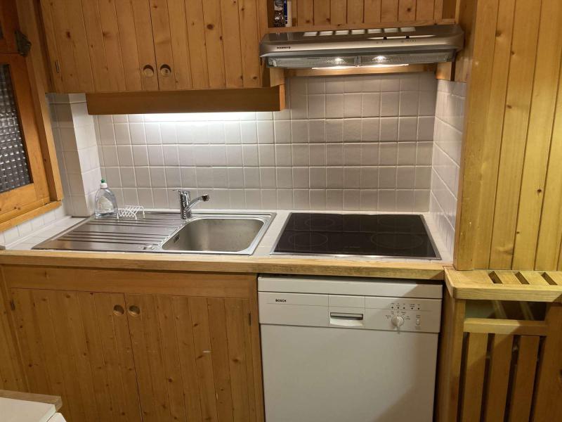 Alquiler al esquí Apartamento 3 piezas para 8 personas (18) - Résidence le Plein Sud - Méribel - Kitchenette