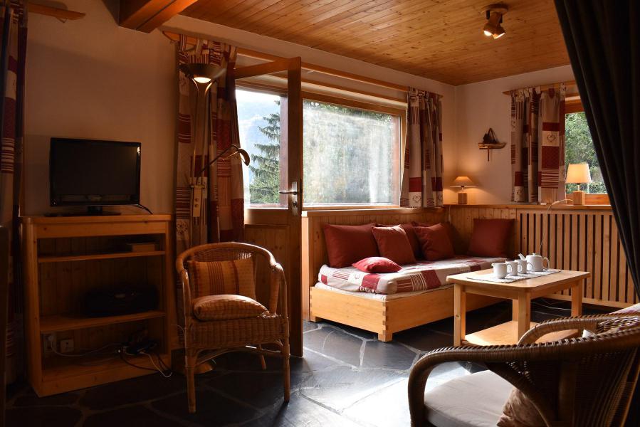 Ski verhuur Appartement 3 kamers 8 personen (18) - Résidence le Plein Sud - Méribel - Woonkamer