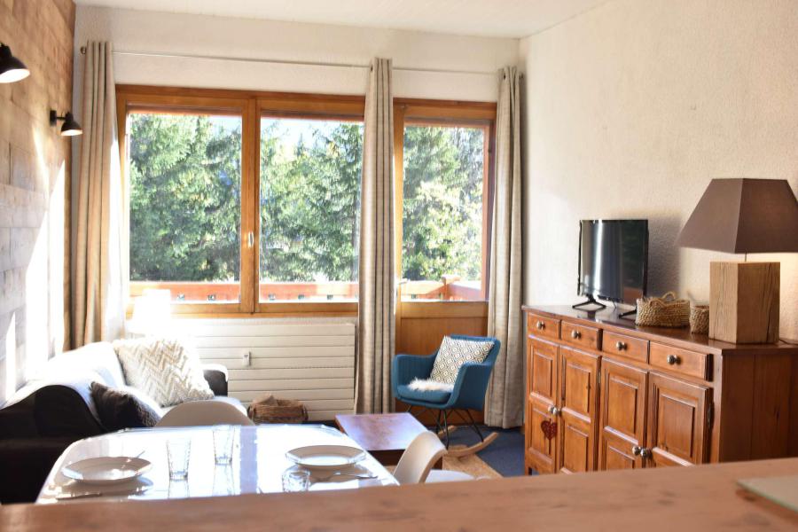 Skiverleih 2 Zimmer Appartement für 4-6 Personen (27) - Résidence le Toubkal - Méribel - Wohnzimmer