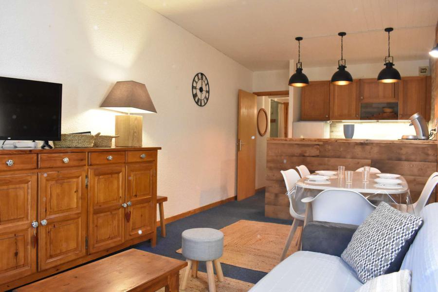 Ski verhuur Appartement 2 kamers 4-6 personen (27) - Résidence le Toubkal - Méribel - Woonkamer