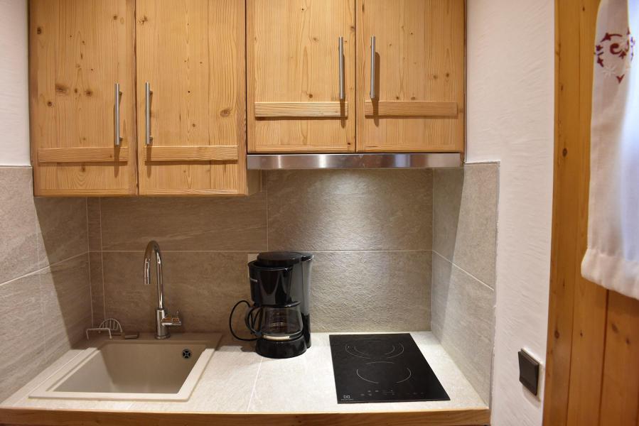 Alquiler al esquí Estudio para 2 personas (1 BIS) - Résidence le Vallon - Méribel - Kitchenette