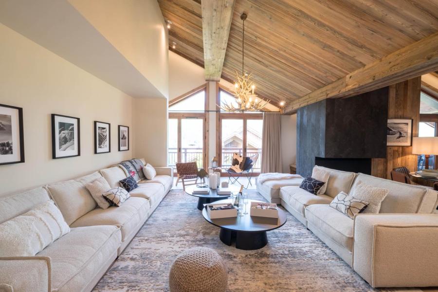 Rent in ski resort 4 room apartment 6 people (403) - Résidence le Yana - Méribel - Living room