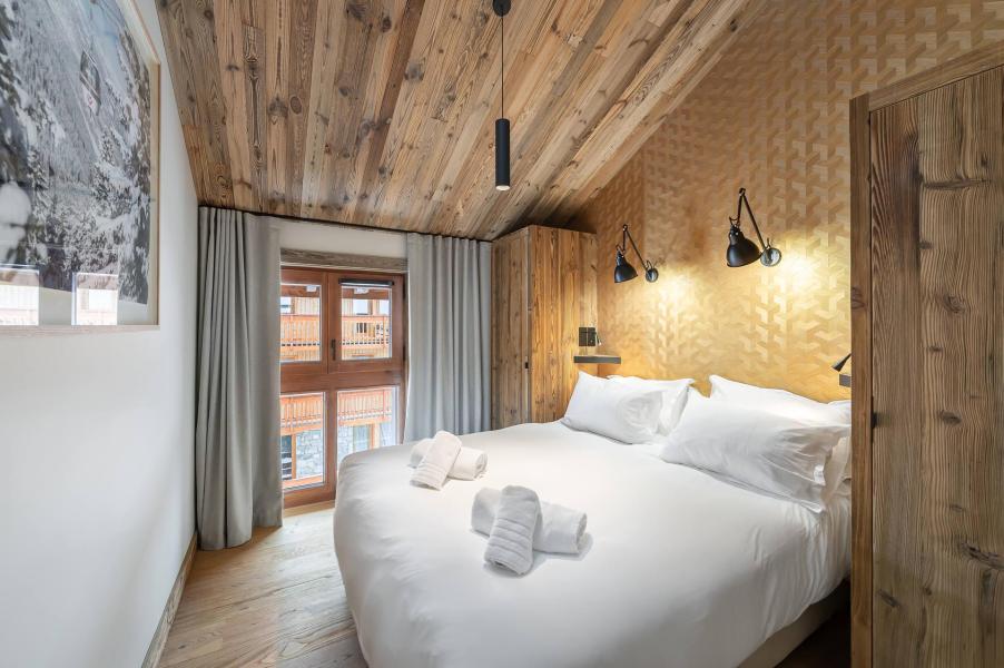 Skiverleih 4-Zimmer-Holzhütte für 8 Personen (402) - Résidence le Yana - Méribel - Schlafzimmer