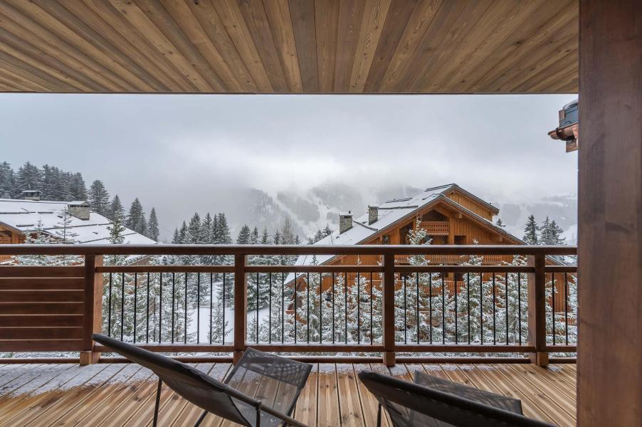 Аренда на лыжном курорте Апартаменты 4 комнат кабин 8 чел. (402) - Résidence le Yana - Méribel - зимой под открытым небом