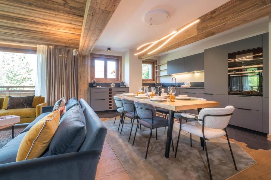 Ski verhuur Appartement 4 kamers 6 personen (203) - Résidence le Yana - Méribel - Woonkamer