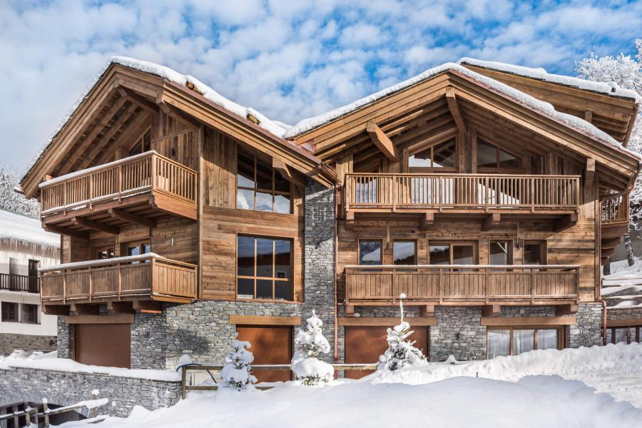 Ski verhuur Appartement duplex 6 kamers 10 personen (4) - Résidence les Belles Alpes - Méribel - Buiten winter
