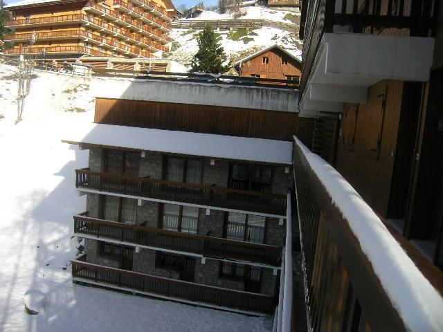 Location au ski Studio 4-6 personnes (27) - Résidence les Brimbelles - Méribel - Terrasse