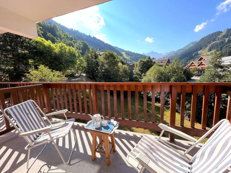 Ski verhuur Studio 4 personen (21) - Résidence les Brimbelles - Méribel - Balkon