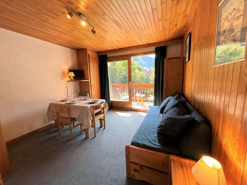 Ski verhuur Studio 4 personen (21) - Résidence les Brimbelles - Méribel - Woonkamer