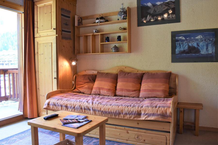 Ski verhuur Studio 4 personen (23) - Résidence les Brimbelles - Méribel - Woonkamer