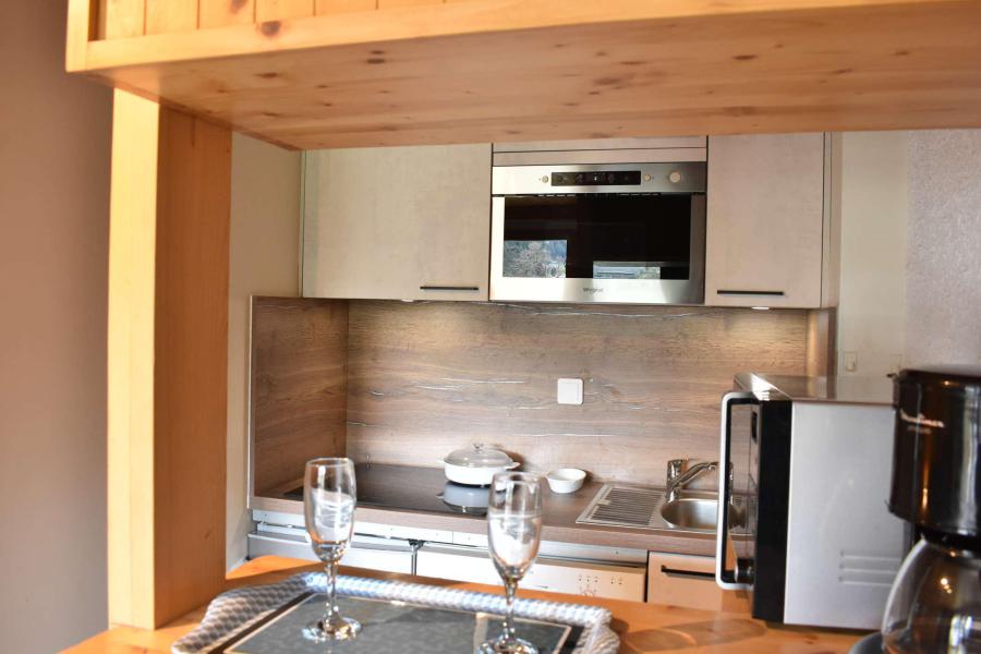 Location au ski Studio 4 personnes (21) - Résidence les Brimbelles - Méribel - Kitchenette