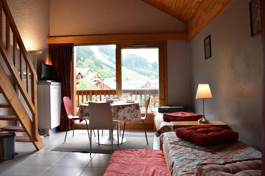 Ski verhuur Studio mezzanine 5 personen (32) - Résidence les Brimbelles - Méribel - Woonkamer