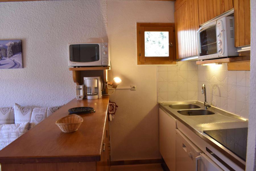 Alquiler al esquí Apartamento 2 piezas para 6 personas (D9) - Résidence les Carlines - Méribel - Kitchenette