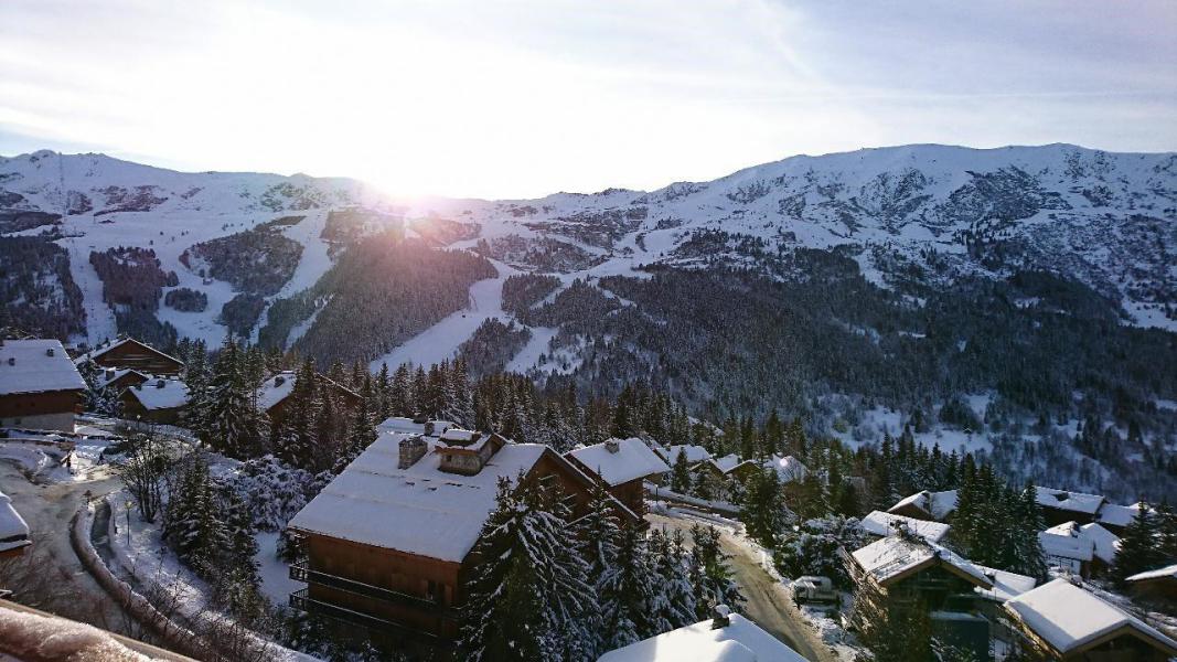 Skiverleih 6-Zimmer-Appartment für 10 Personen (30) - Résidence les Chandonnelles II - Méribel - Terrasse