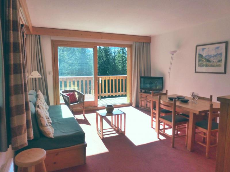 Ski verhuur Appartement 2 kamers bergnis 6 personen (31R) - Résidence les Dauphinelles - Méribel - Woonkamer