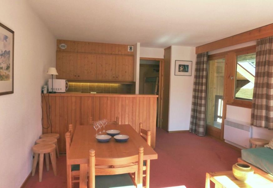 Ski verhuur Appartement 2 kamers bergnis 6 personen (31R) - Résidence les Dauphinelles - Méribel - Woonkamer
