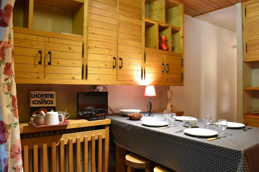 Ski verhuur Studio 4 personen (4) - Résidence les Diablerets - Méribel - Woonkamer