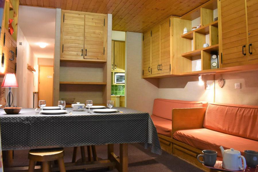 Ski verhuur Studio 4 personen (4) - Résidence les Diablerets - Méribel - Woonkamer