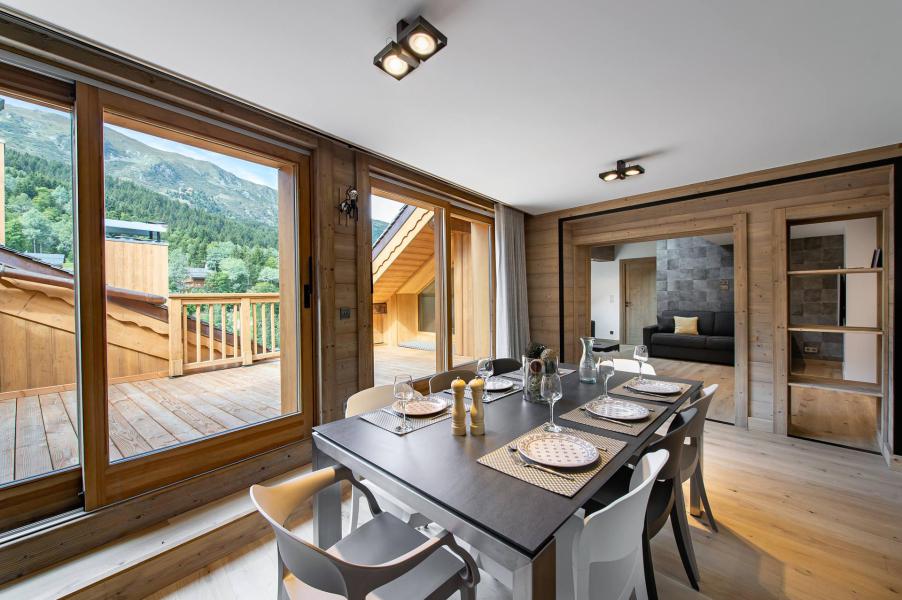 Аренда на лыжном курорте Апартаменты 5 комнат 8 чел. (12) - Résidence les Glaciers - Méribel - Салон