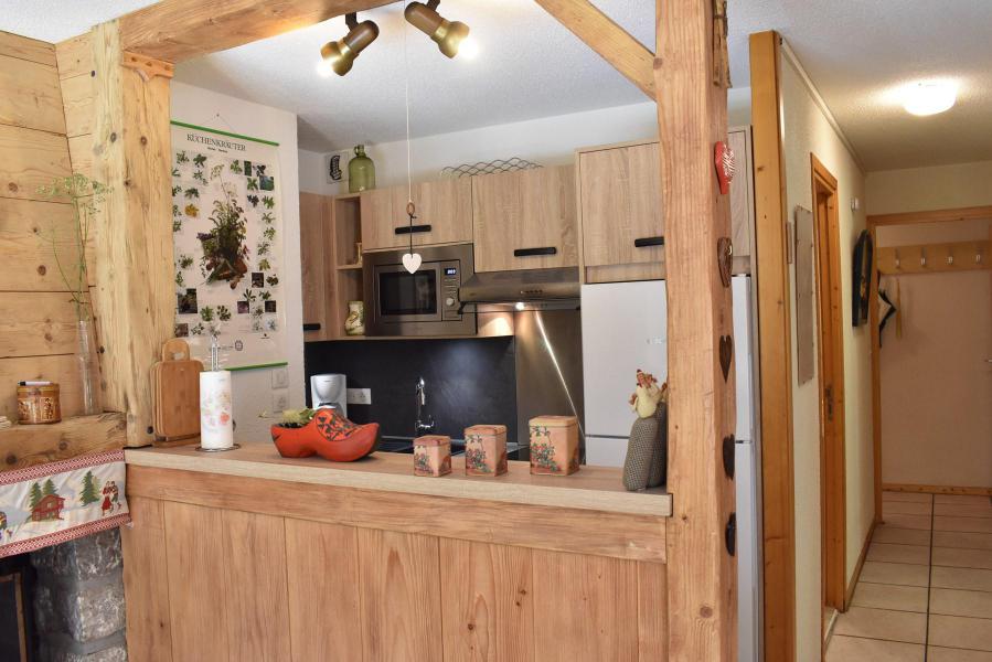 Wynajem na narty Apartament 3 pokojowy 6 osób (013) - Résidence les Hivernelles - Méribel - Pokój gościnny