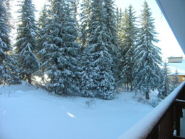 Ski verhuur Appartement 3 kamers 6 personen (013) - Résidence les Hivernelles - Méribel - Terras