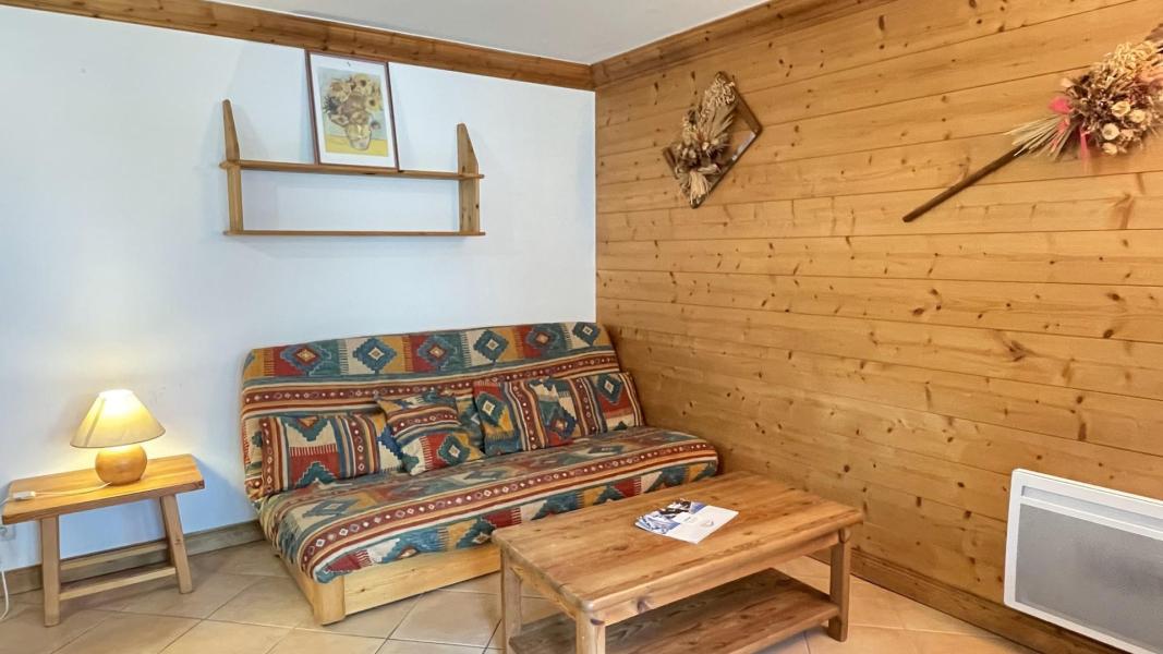 Rent in ski resort 3 room apartment 6 people (B7) - Résidence les Jardins du Morel - Méribel - Living room
