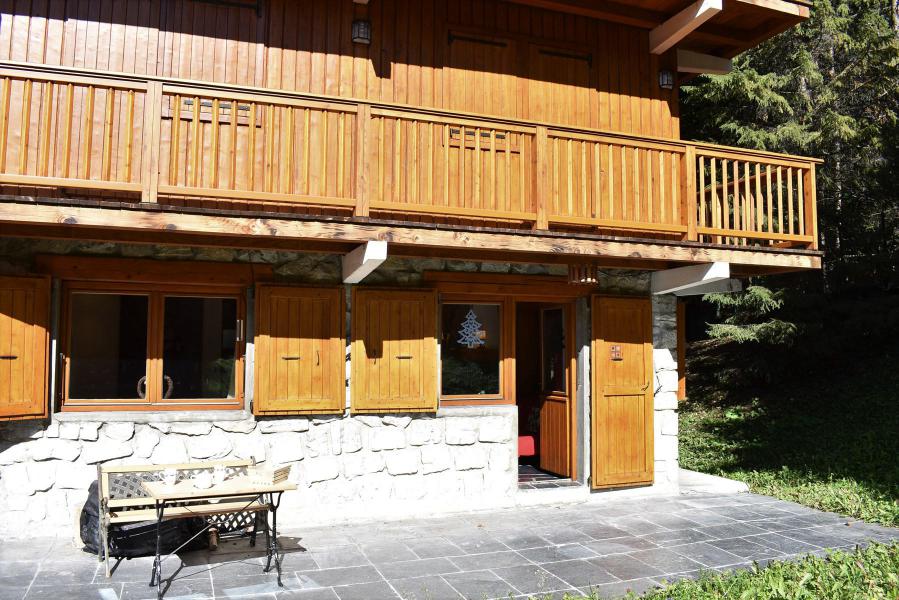 Ski verhuur Appartement 3 kamers 5 personen (003) - Résidence les Perdrix - Méribel - Terras