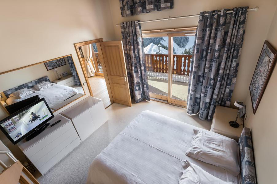 Rent in ski resort 6 room duplex apartment 12 people (11) - Résidence Myosotis - Méribel - Bedroom