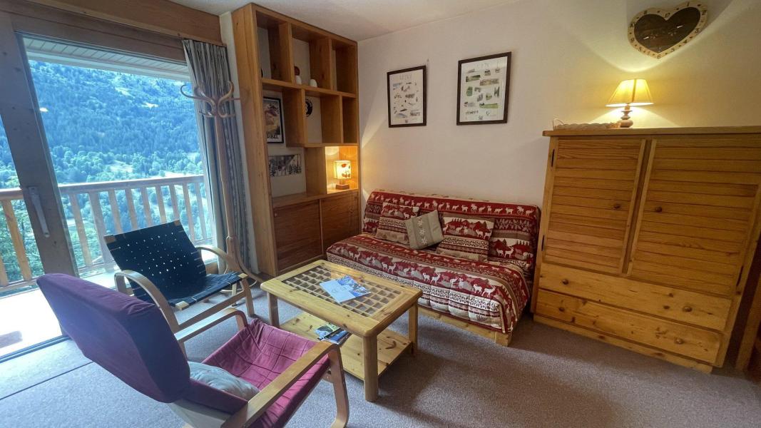 Ski verhuur Appartement 2 kamers 6 personen (44R) - Résidence Peclet Polset B - Méribel - Woonkamer