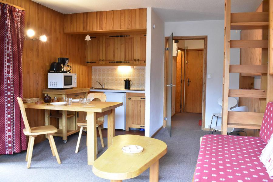 Ski verhuur Appartement 1 kamers 3 personen (B81) - Résidence Polset - Méribel - Woonkamer