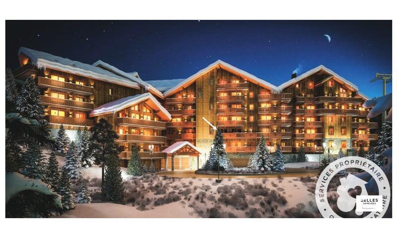 Аренда на лыжном курорте Апартаменты 2 комнат 4 чел. (Prestige 37m²-2) - Résidence Premium l'Hévana - Maeva Home - Méribel - зимой под открытым небом