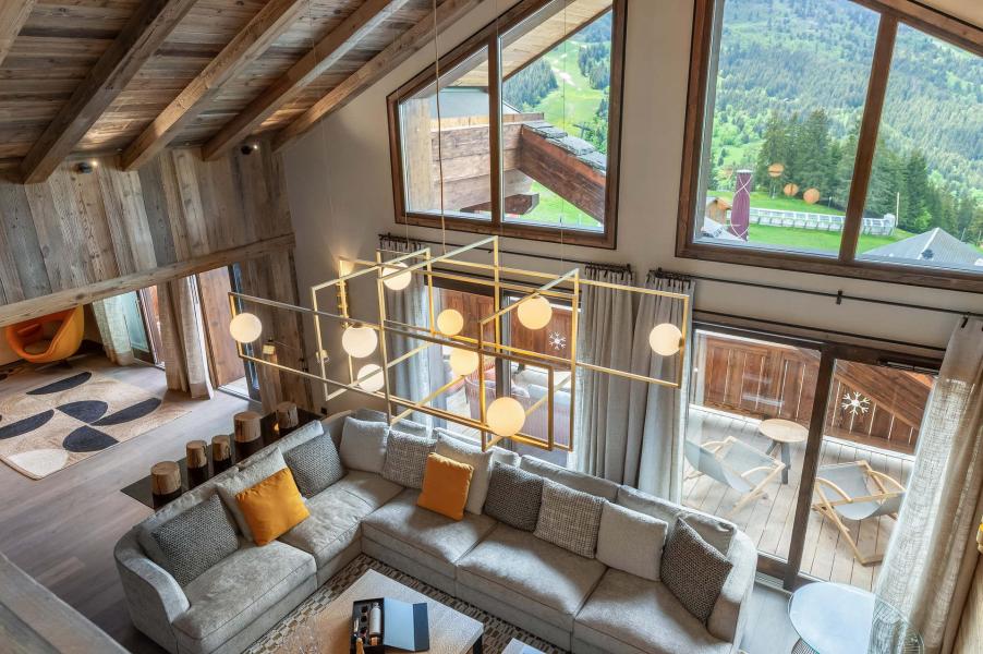 Location au ski Appartement duplex 7 pièces 14 personnes (405) - Résidence Village de l'Orée - Méribel - Séjour