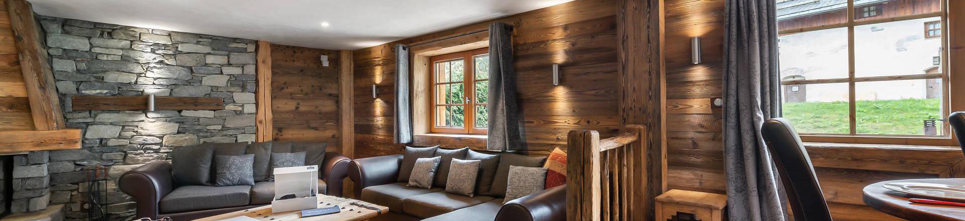 Аренда на лыжном курорте Шале 6 комнат 10 чел. - Chalet la Tannière des Ours - Méribel - Сиденье банкетка