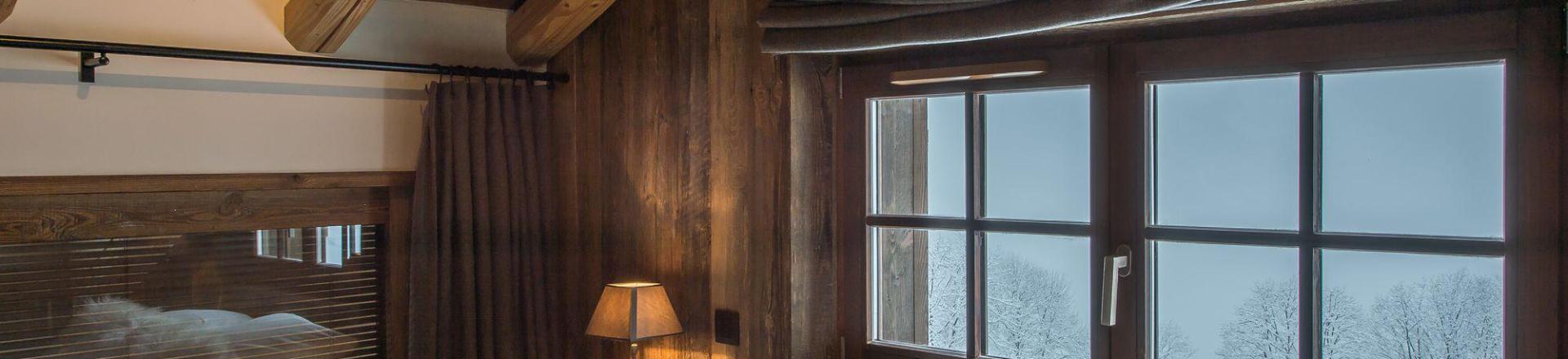 Location au ski Chalet quadriplex 6 pièces 10 personnes - Chalet le Refuge - Méribel - Chambre