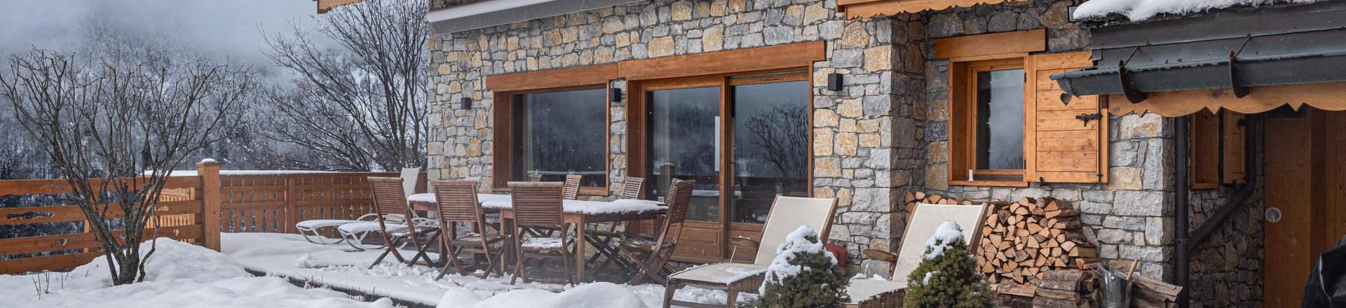 Location au ski Chalet 6 pièces 10 personnes - Chalet les Morilles - Méribel - Jacuzzi