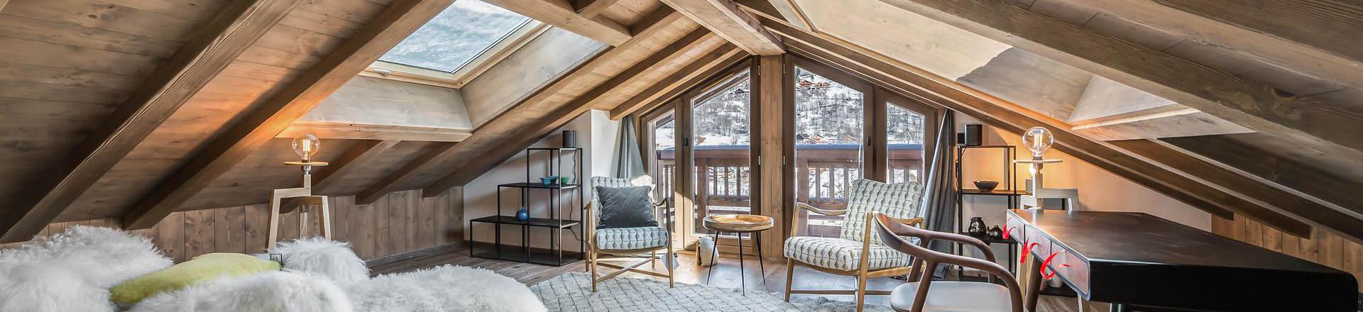 Аренда на лыжном курорте Шале 6 комнат 10 чел. - Chalet les Voutes - Méribel - Мансард&