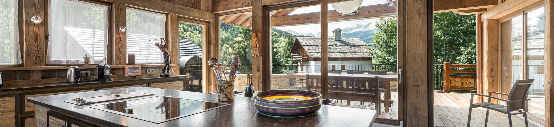 Аренда на лыжном курорте Шале 7 комнат 15 чел. - Chalet Queen Mijane - Méribel - Салон