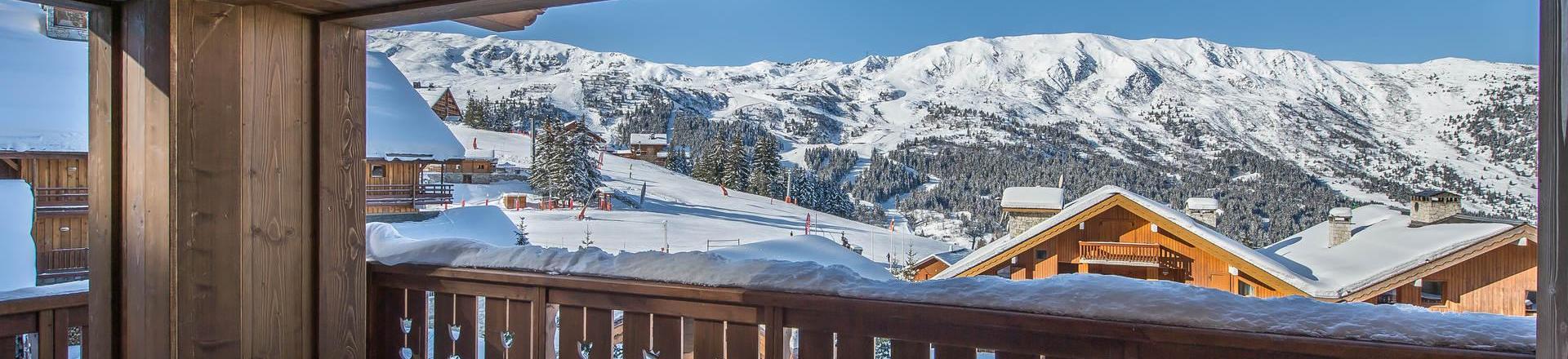 Location au ski Appartement 5 pièces cabine 8 personnes (33) - Résidence Aspen Lodge & Park - Méribel - Extérieur hiver