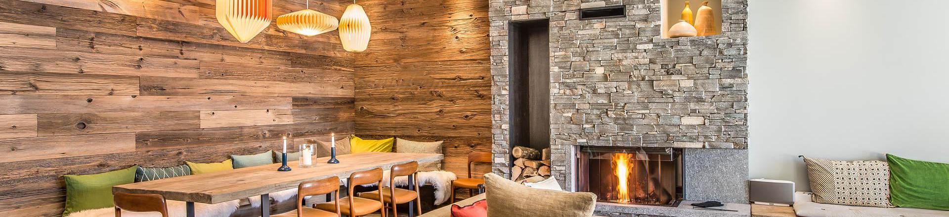 Alquiler al esquí Apartamento 6 piezas para 12 personas (12) - Résidence Aspen Lodge & Park - Méribel - Estancia