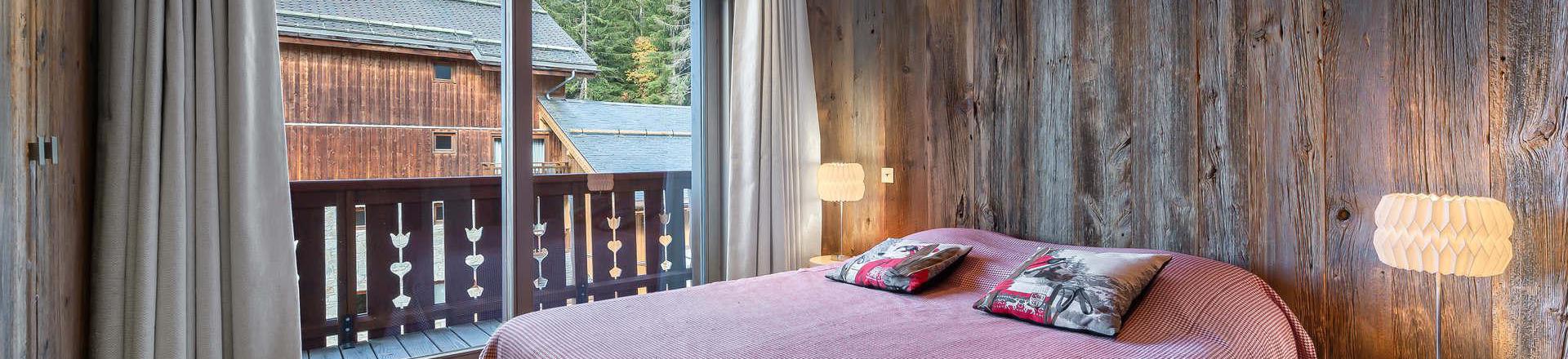 Ski verhuur Appartement 4 kamers 8 personen (31) - Résidence Aspen Lodge & Park - Méribel - Kamer